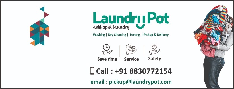LaundryPot laundry services banner